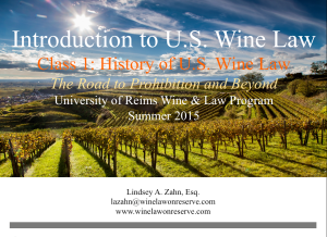 University Reims Wine Law Champagne Lindsey Zahn